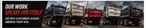 Custom dump truck built and finished by Dump Truck Builders